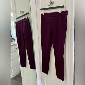 Spanx Plum-colored leggings, size L